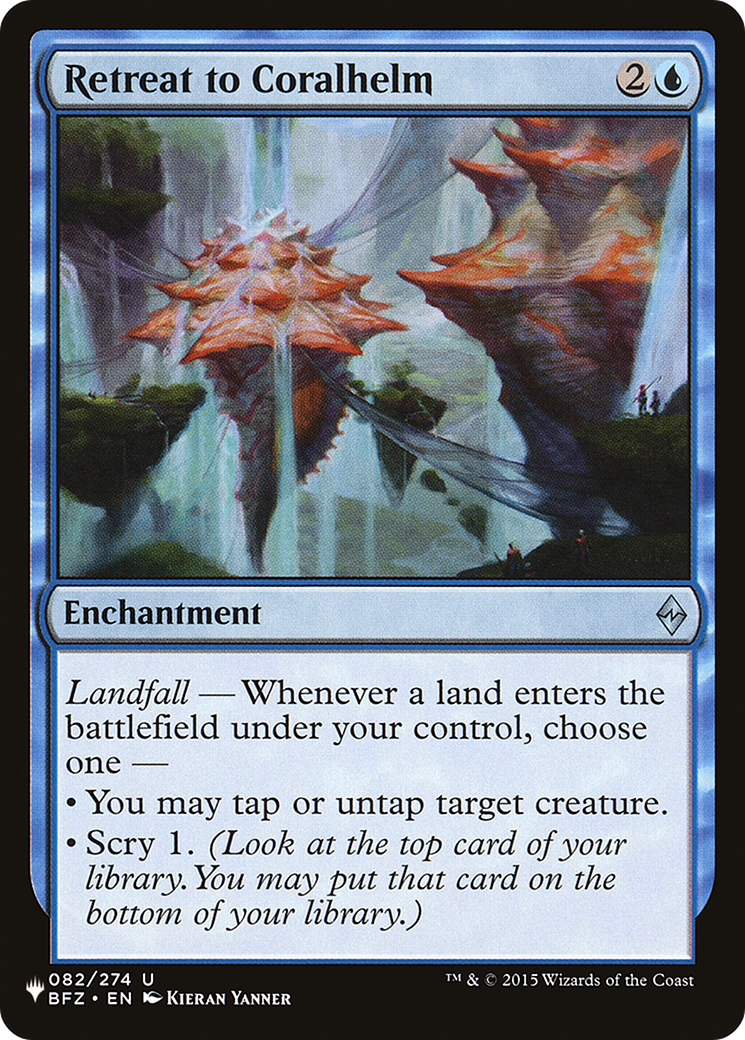 Image of Retreat to Coralhelm [The List]
