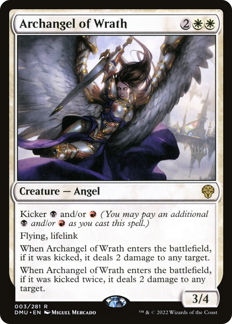 Image of Archangel of Wrath (Promo Pack) [Dominaria United Promos]
