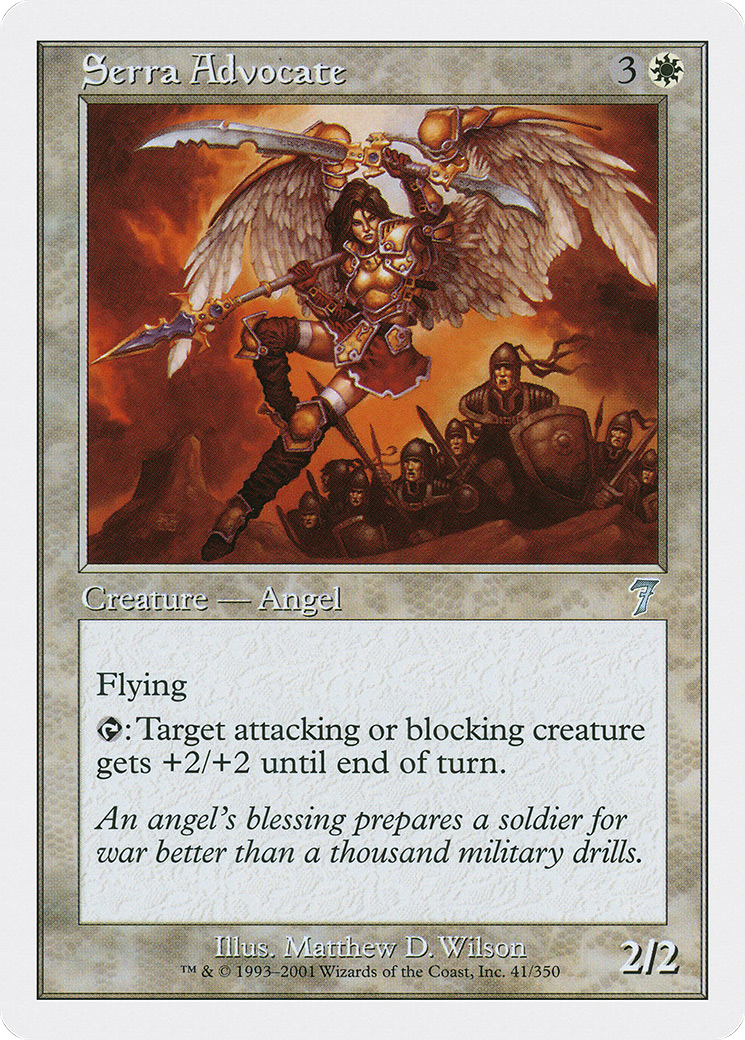 Image of Serra Advocate [Seventh Edition]
