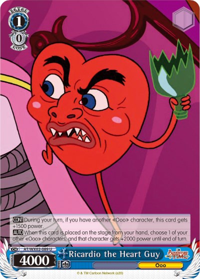 Image of Ricardio the Heart Guy (AT/WX02-089 U) [Adventure Time]