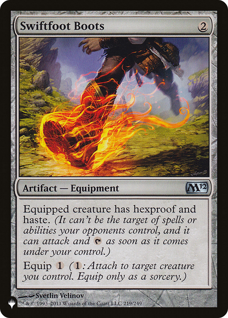 Image of Swiftfoot Boots [Secret Lair: Angels]