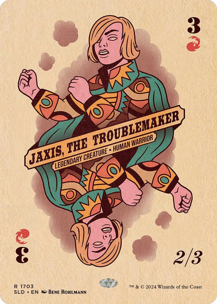 Image of Jaxis, the Troublemaker [Secret Lair Drop Series]