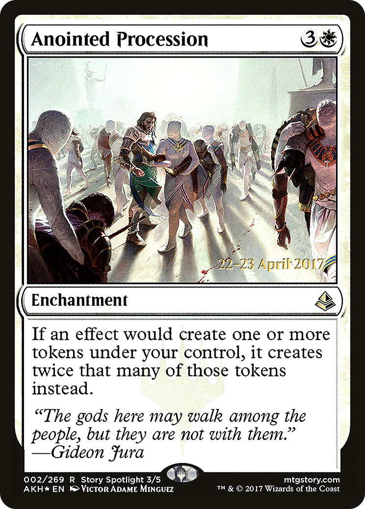 Image of Anointed Procession [Amonkhet Prerelease Promos]