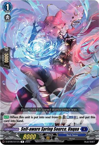 Image of Self-aware Spring Source, Uaqua (D-BT09/041EN) [Dragontree Invasion]