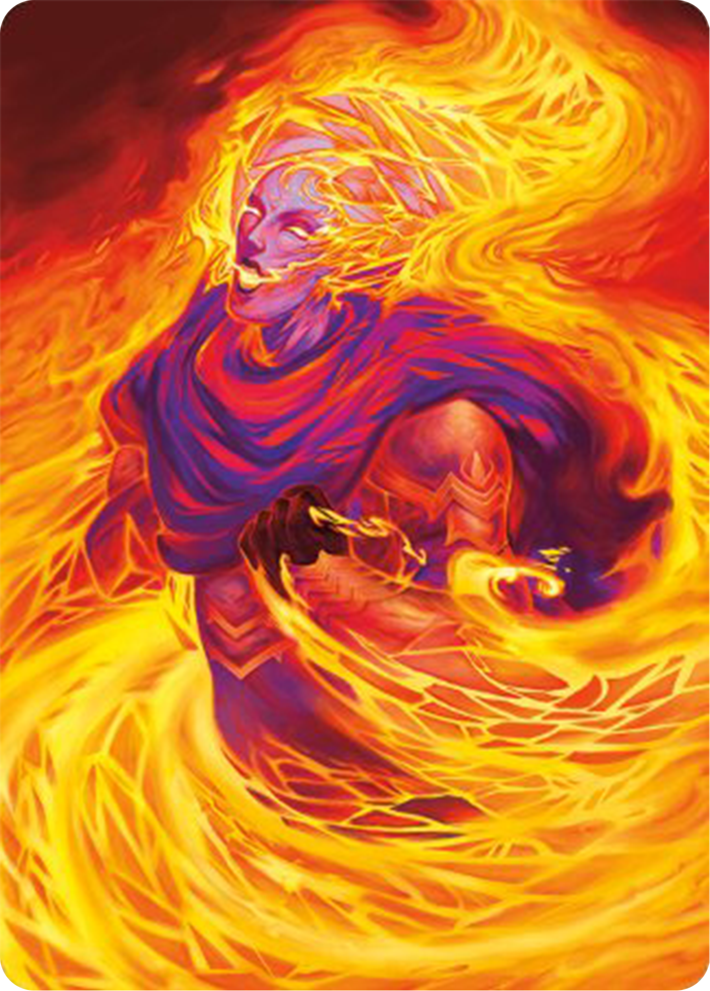 Image of Flare of Duplication Art Card [Modern Horizons 3 Art Series]