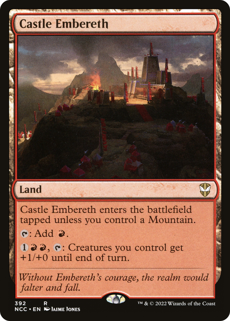Image of Castle Embereth [Streets of New Capenna Commander]
