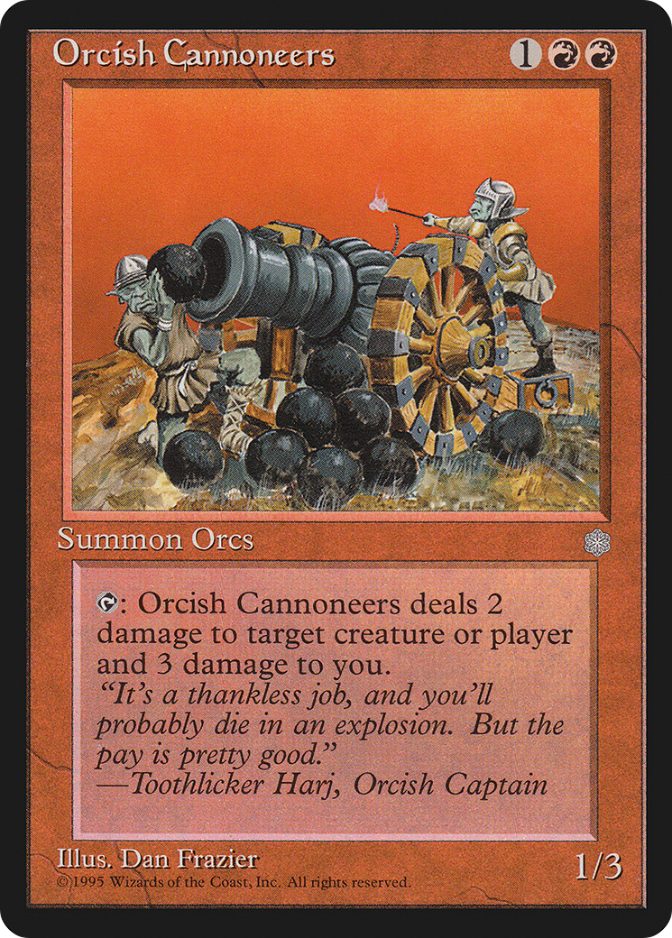 Image of Orcish Cannoneers [Ice Age]