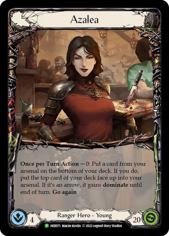 Image of Azalea [HER071] (Promo)  Cold Foil