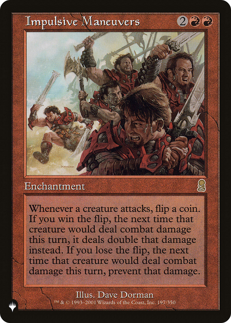 Image of Impulsive Maneuvers [Secret Lair: Heads I Win, Tails You Lose]