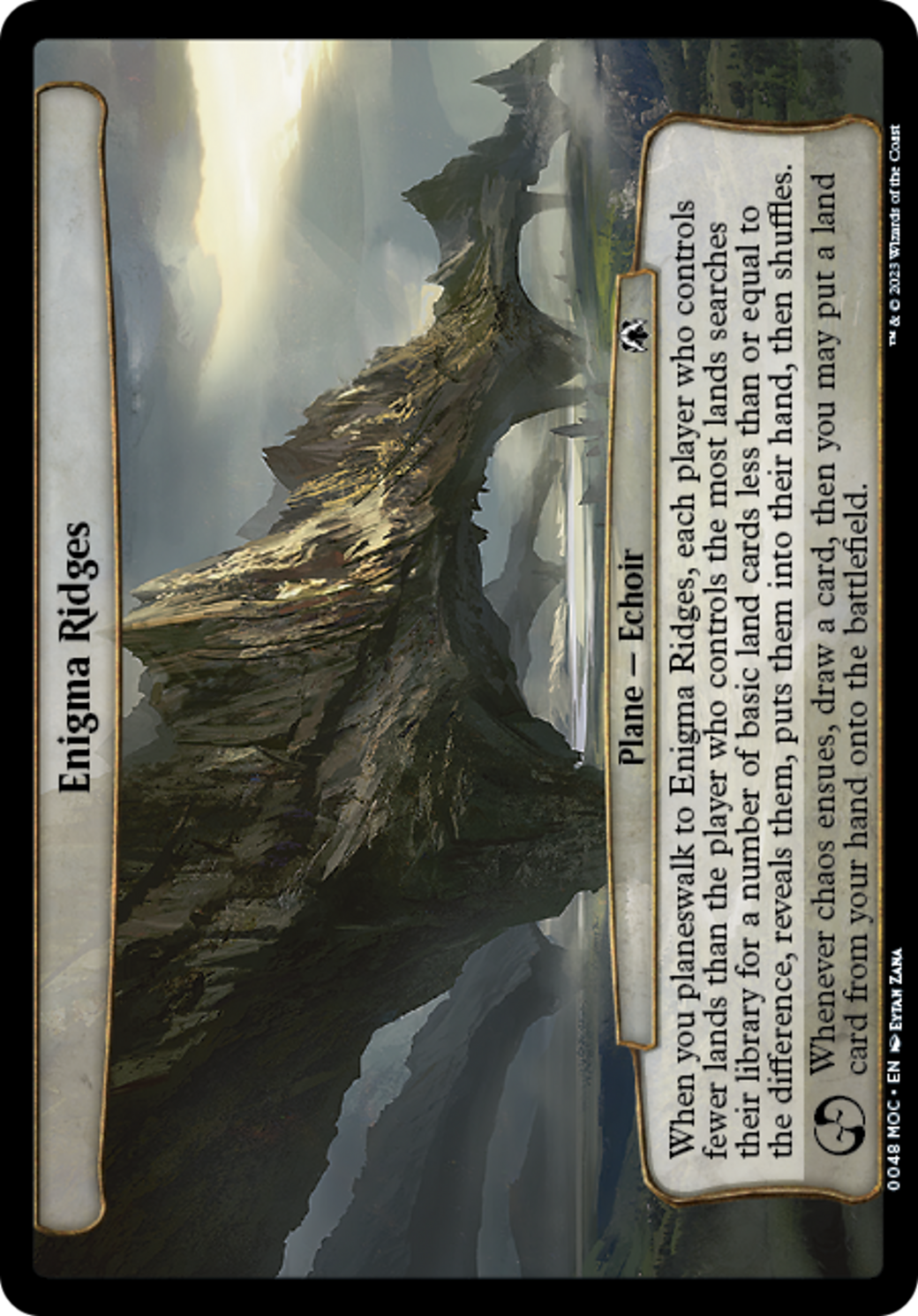 Image of Enigma Ridges [March of the Machine Commander]