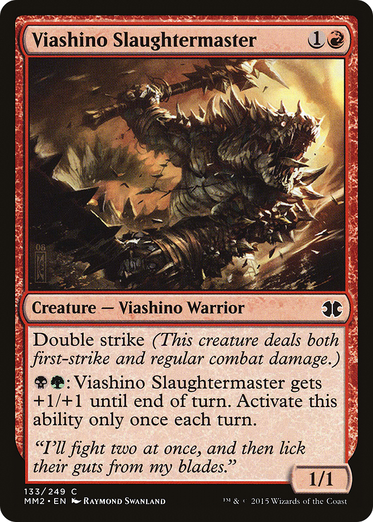 Image of Viashino Slaughtermaster [Modern Masters 2015]