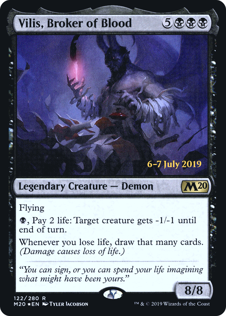 Image of Vilis, Broker of Blood [Core Set 2020 Prerelease Promos]
