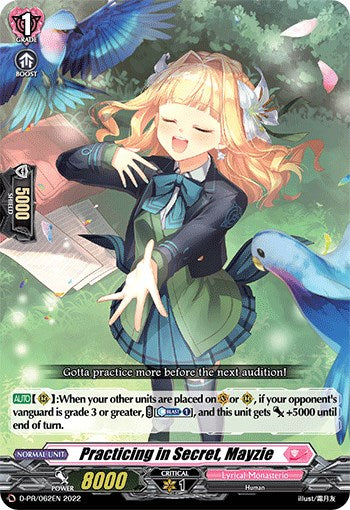 Image of Practicing in Secret, Mayzie (D-PR/062EN) [D Promo Cards]