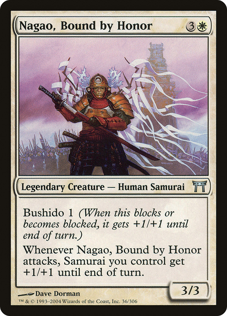 Image of Nagao, Bound by Honor [Champions of Kamigawa]