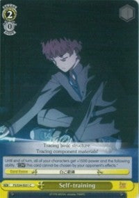 Image of Self-training (FS/S34-E031 C) [Fate/Stay Night [Unlimited Blade Works]]