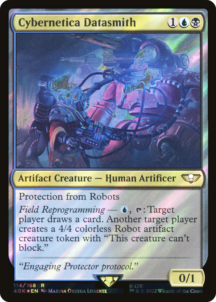 Image of Cybernetica Datasmith (Surge Foil) [Warhammer 40,000]