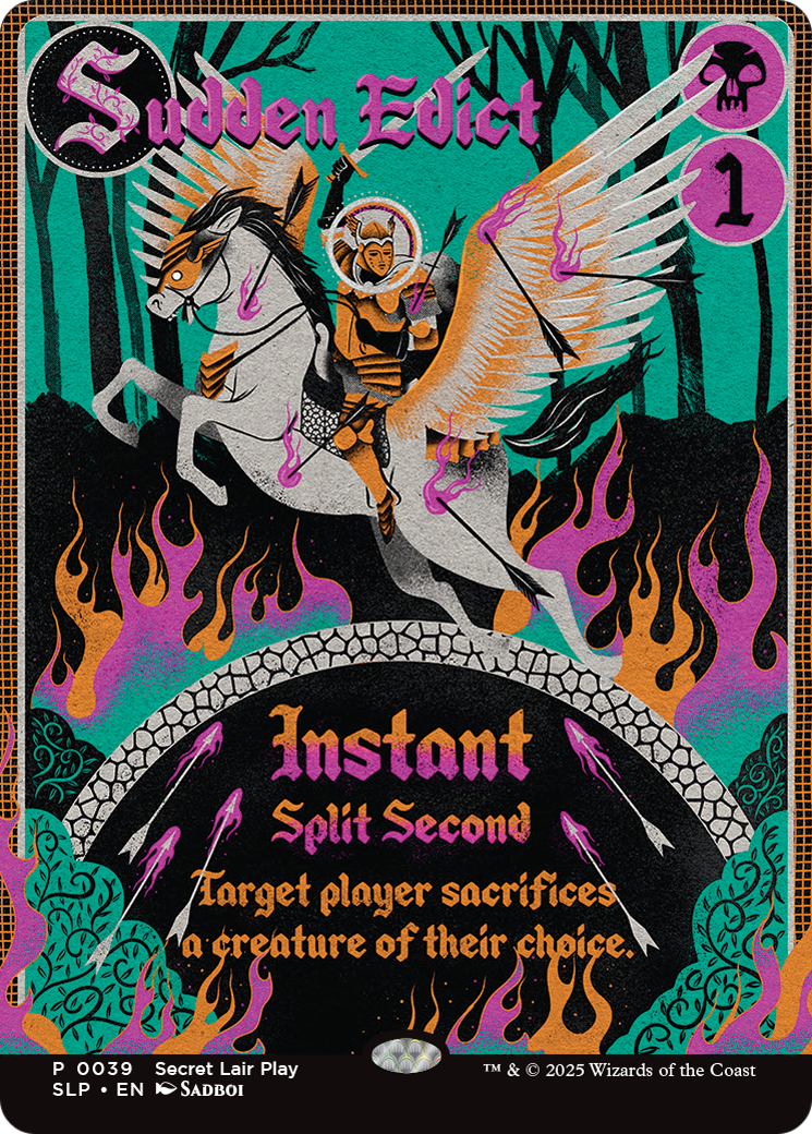Image of Sudden Edict [Secret Lair Showdown]