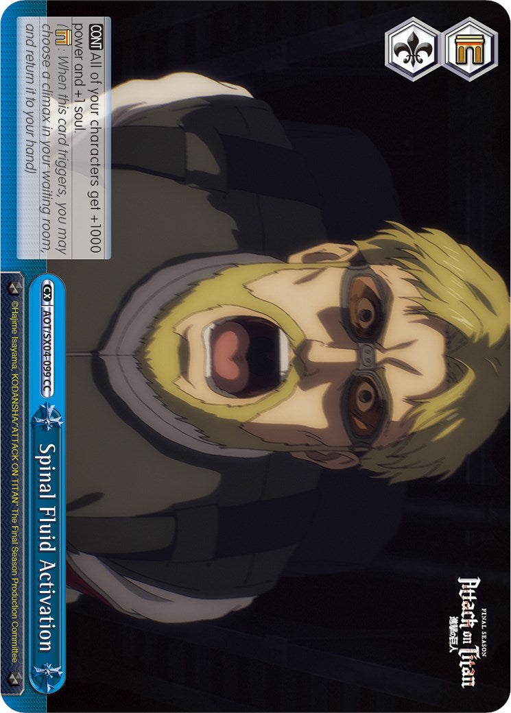 Image of Spinal Fluid Activation [Attack On Titan: Final Season]