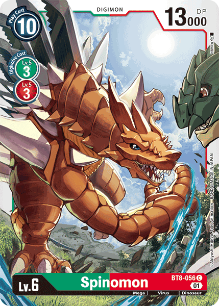 Image of Spinomon [BT8-056] [New Awakening]