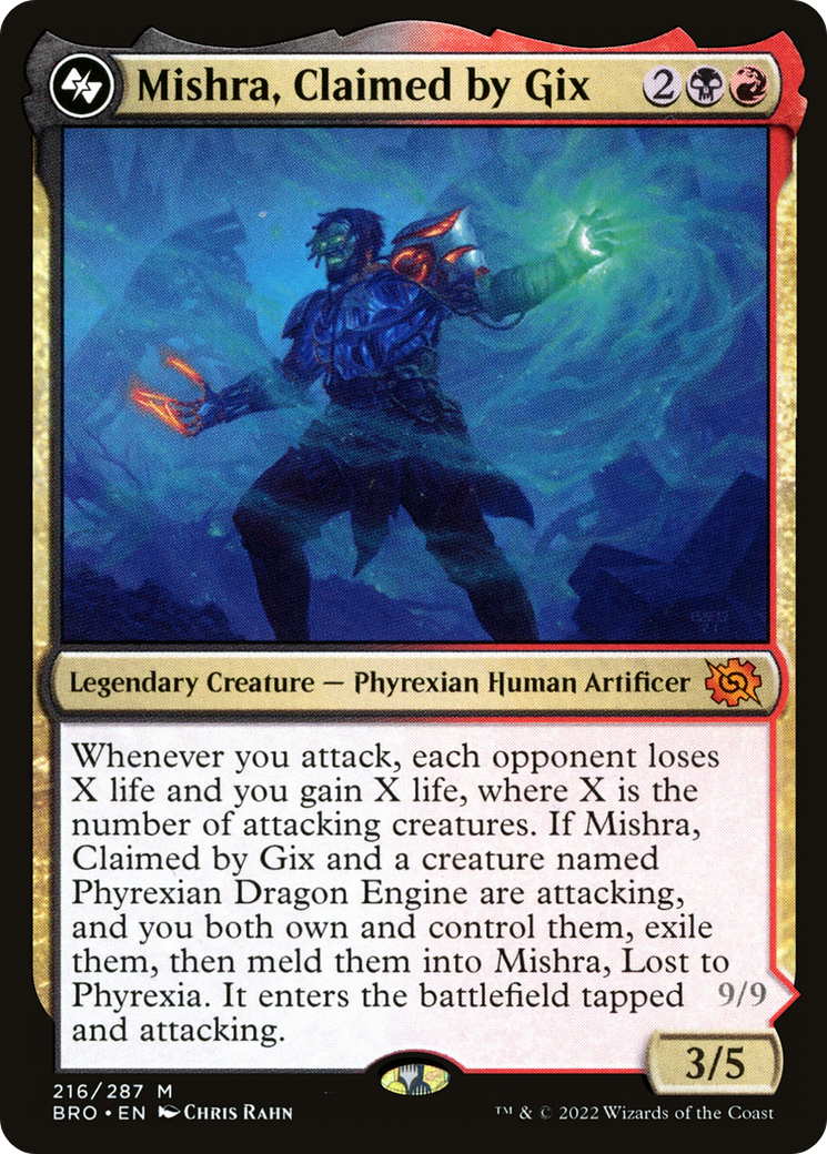 Image of Mishra, Claimed by Gix [The Brothers' War]