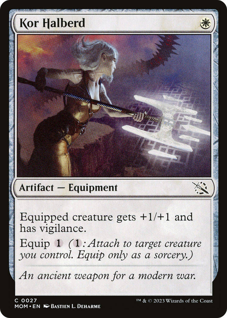 Image of Kor Halberd [March of the Machine]