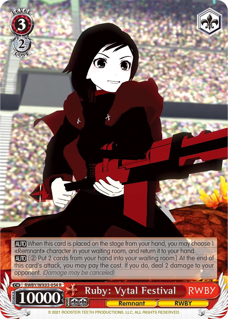 Image of Ruby: Vytal Festival (RWBY/WX03-054 R) [RWBY]