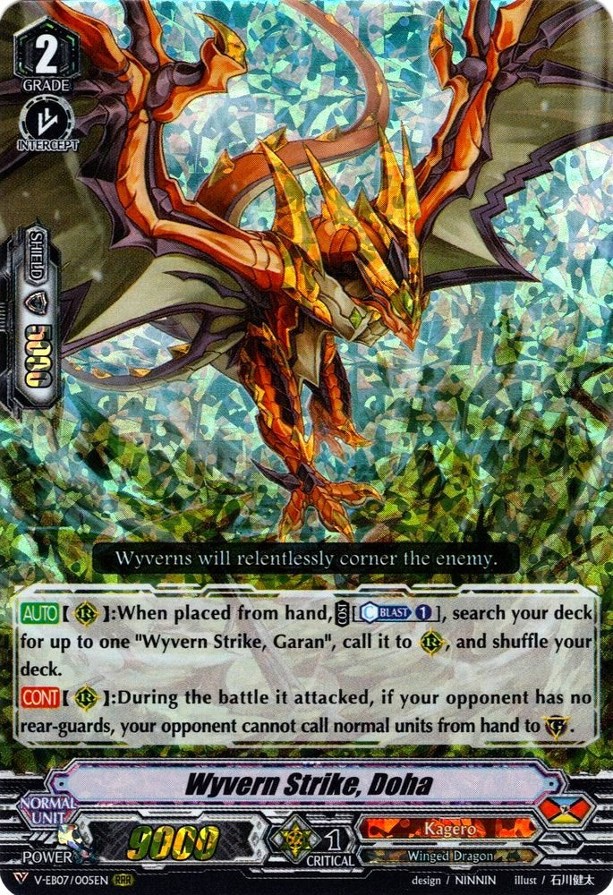 Image of Wyvern Strike, Doha (V-EB07/005EN) [The Heroic Evolution]
