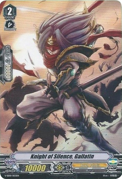 Image of Knight of Silence, Gallatin (MB version) (V-SD01/003EN) [V Promo Cards]