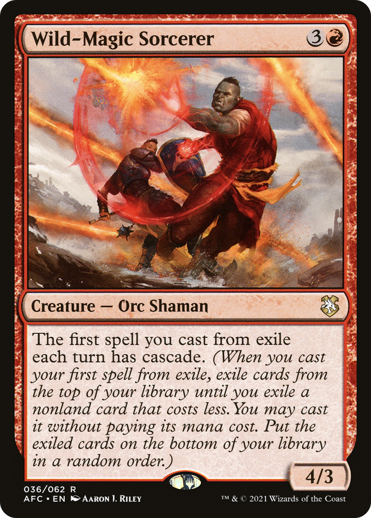 Image of Wild-Magic Sorcerer [Dungeons & Dragons: Adventures in the Forgotten Realms Commander]
