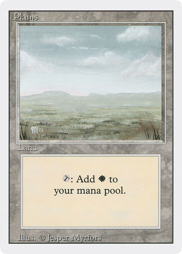 Image of Plains (Signature on Left) [Revised Edition]