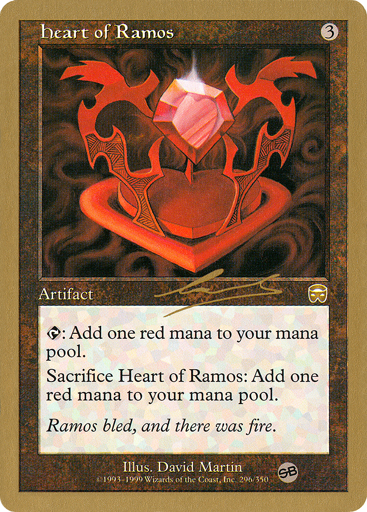 Image of Heart of Ramos (Nicolas Labarre) (SB) [World Championship Decks 2000]