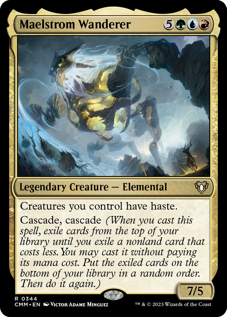 Image of Maelstrom Wanderer [Commander Masters]