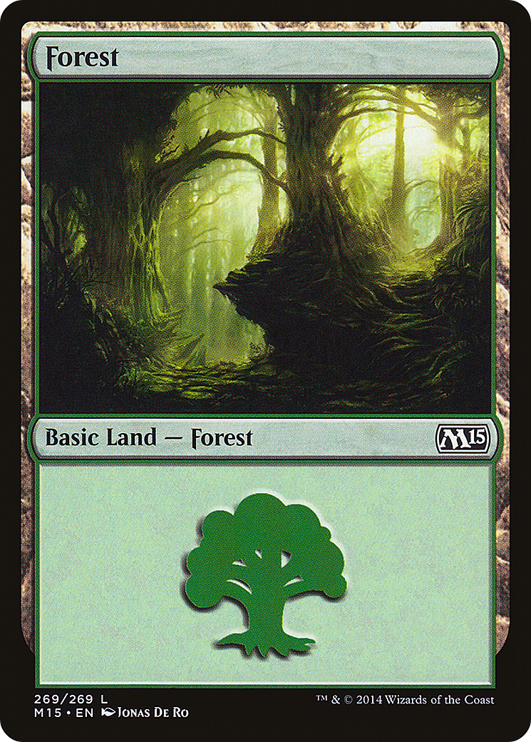 Image of Forest (269) [Magic 2015]