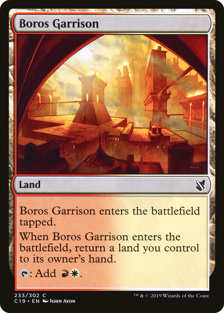 Image of Boros Garrison [Commander 2019]