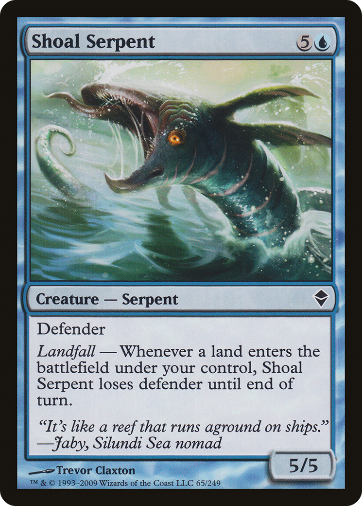 Image of Shoal Serpent [Zendikar]