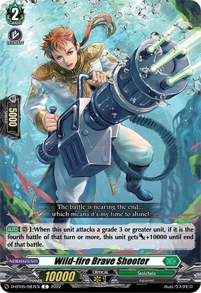 Image of Wild-fire Brave Shooter (D-BT05/087EN) [Triumphant Return of the Brave Heroes]