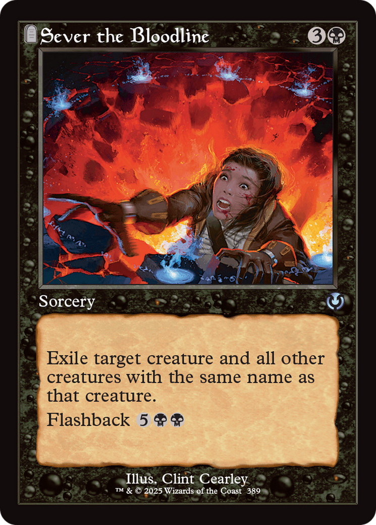 Image of Sever the Bloodline (Retro Frame) [Innistrad Remastered]