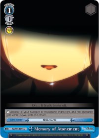 Image of Memory of Atonement (RZ/S55-E095 U) [Re:ZERO Vol.2]