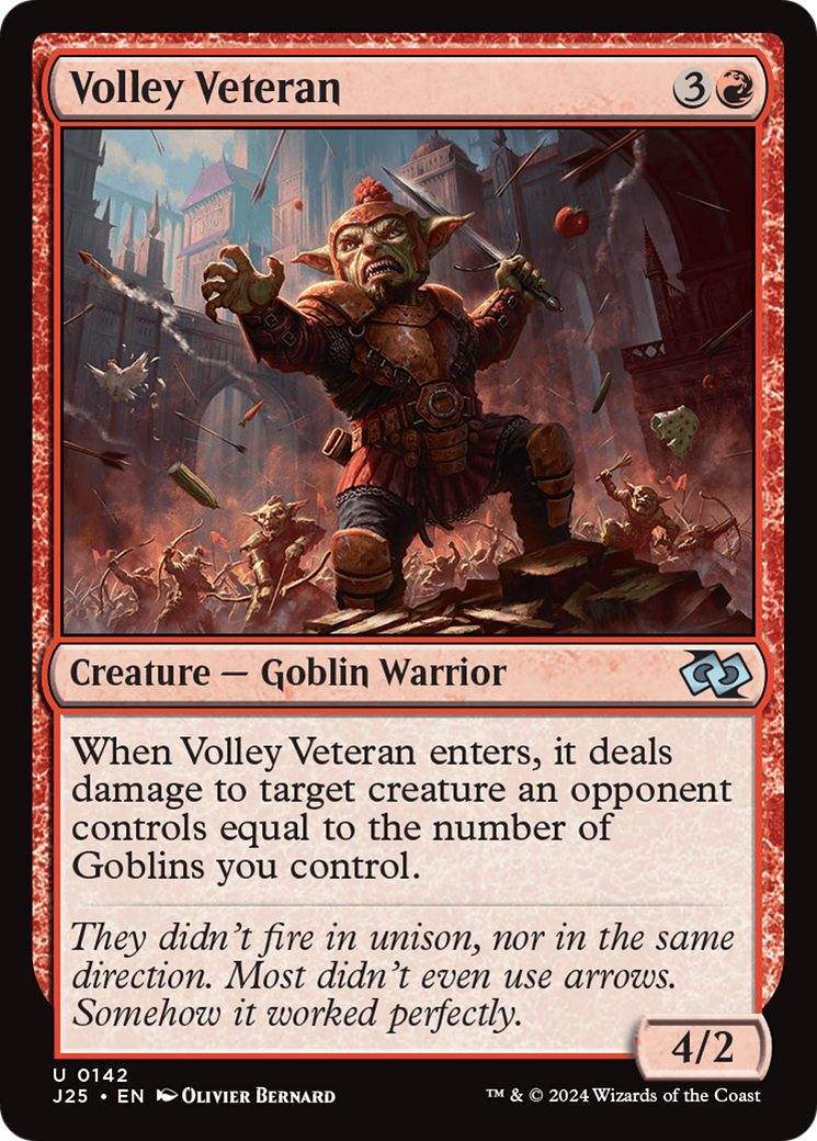 Image of Volley Veteran [Foundations Jumpstart]