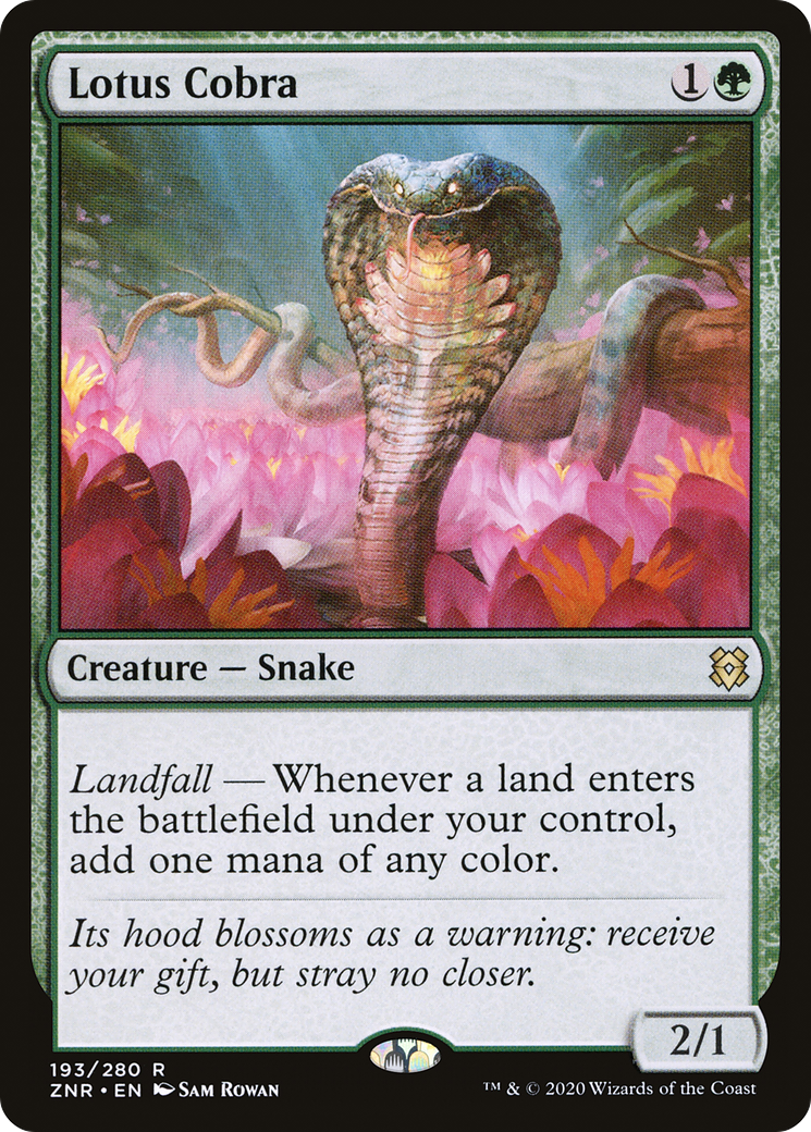 Image of Lotus Cobra [Zendikar Rising]