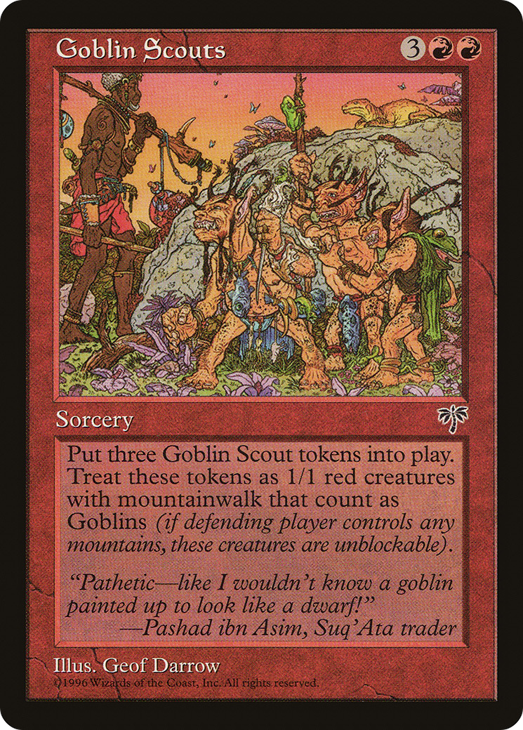Image of Goblin Scouts [Mirage]