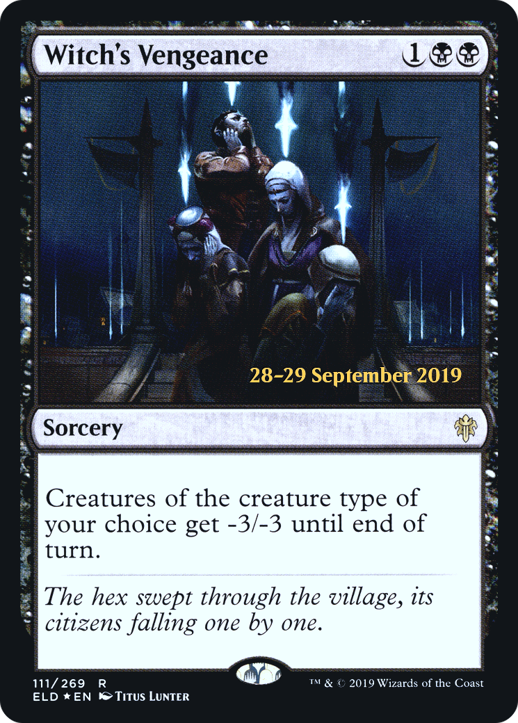 Image of Witch's Vengeance [Throne of Eldraine Prerelease Promos]