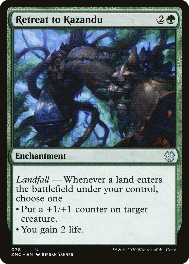 Image of Retreat to Kazandu [Zendikar Rising Commander]