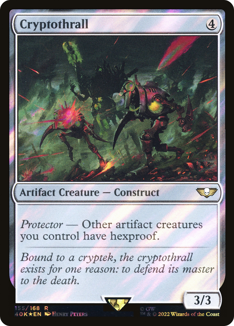 Image of Cryptothrall (Surge Foil) [Warhammer 40,000]
