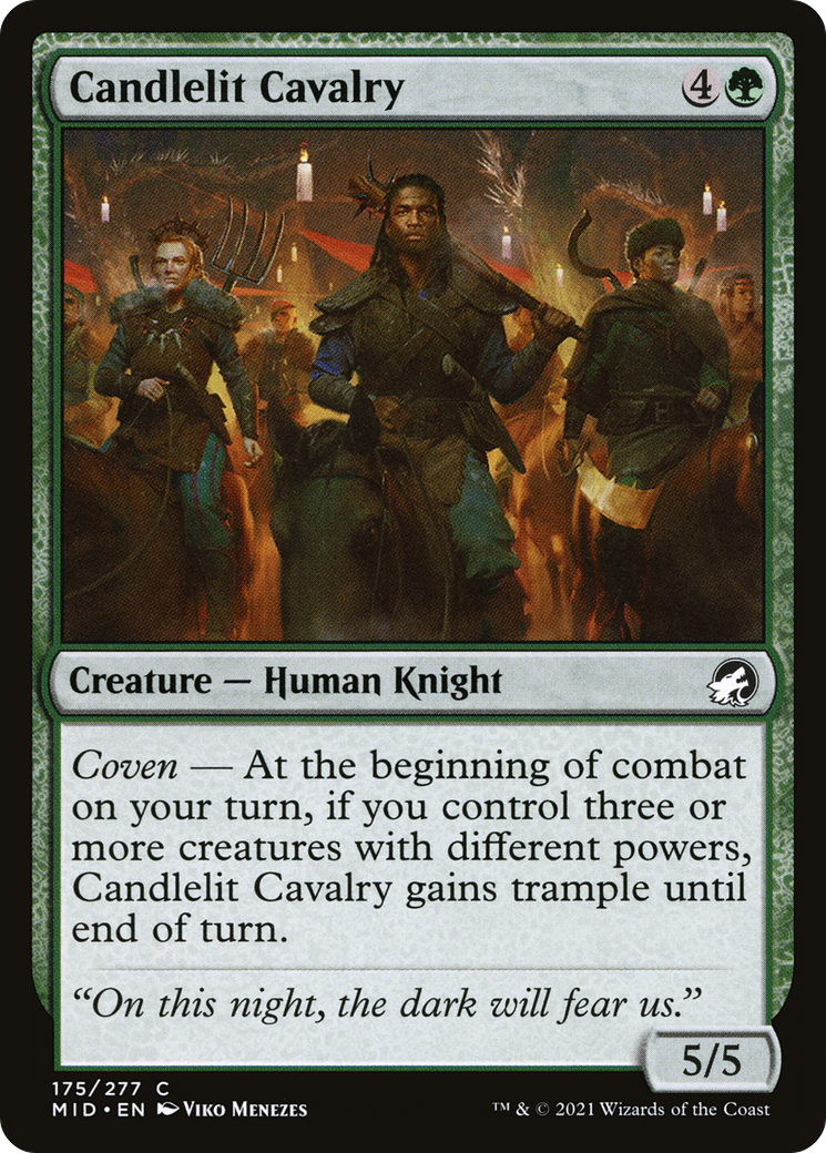 Image of Candlelit Cavalry [Innistrad: Midnight Hunt]