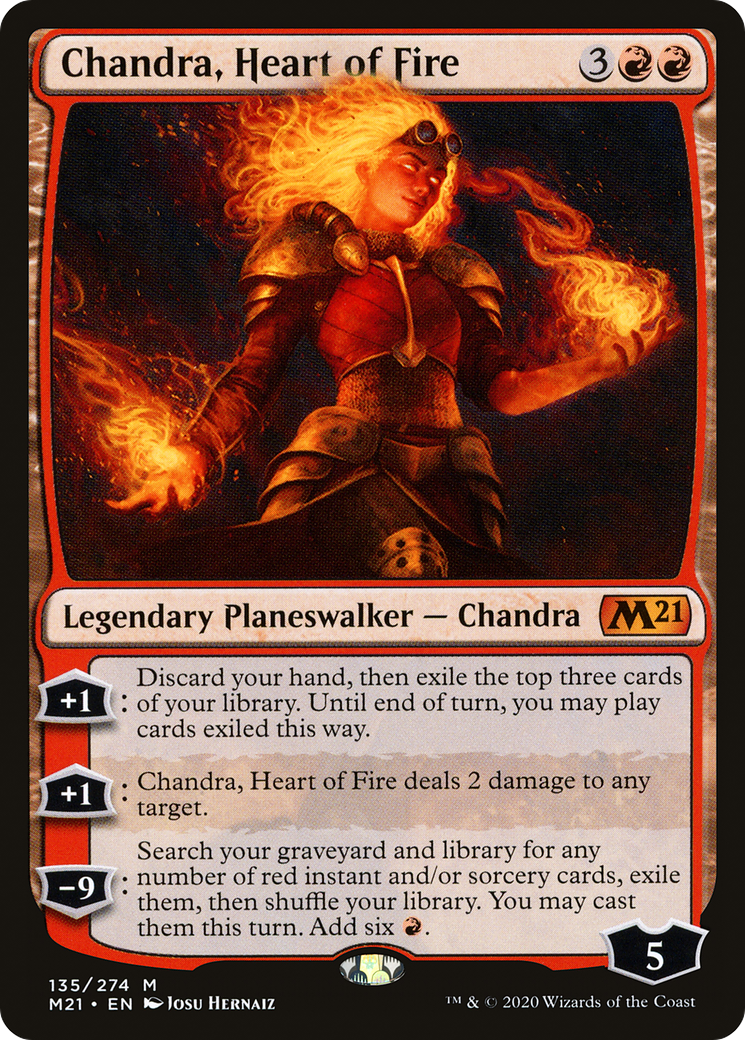 Image of Chandra, Heart of Fire [Core Set 2021]