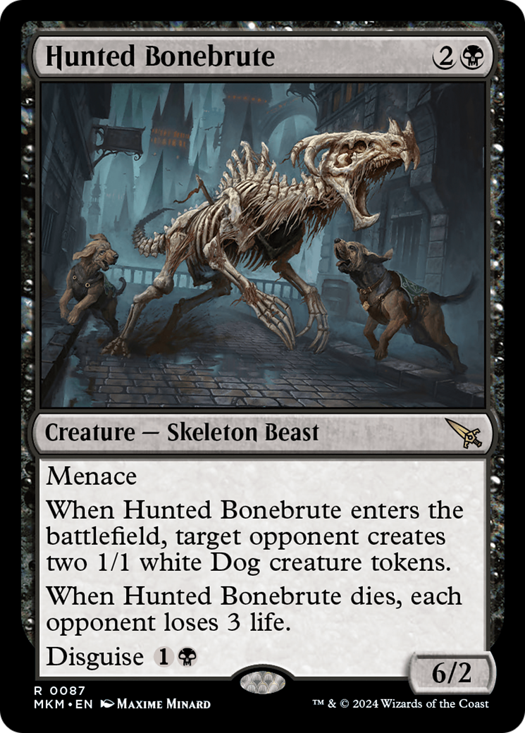 Image of Hunted Bonebrute [Murders at Karlov Manor]