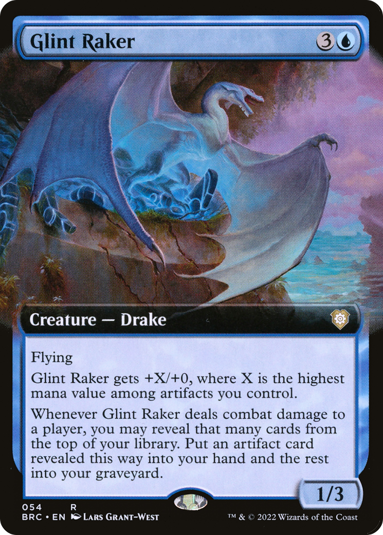 Image of Glint Raker (Extended Art) [The Brothers' War Commander]