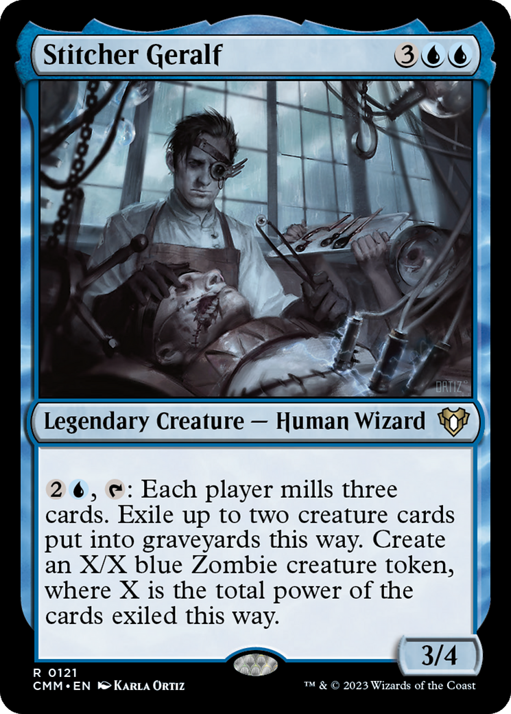 Image of Stitcher Geralf [Commander Masters]