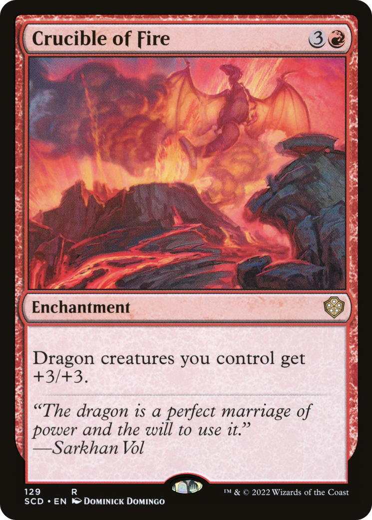 Image of Crucible of Fire [Starter Commander Decks]